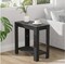 Narrow Couch Bedside Tables Nightstand Slim Accent Table Home 2 Tier End Table